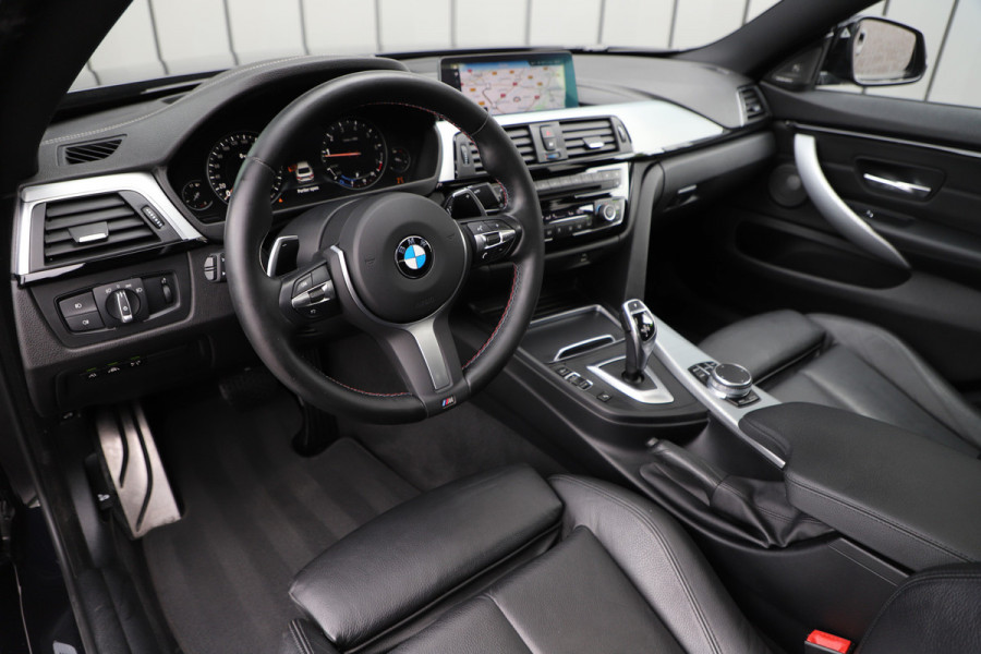 BMW 4 Serie Gran Coupé 420i M-Sport | 184PK | Schuifdak | Head-up | Keyless-go | Harman/Kardon | Stuurwielverw. | Leder | NL-Auto | 2019.