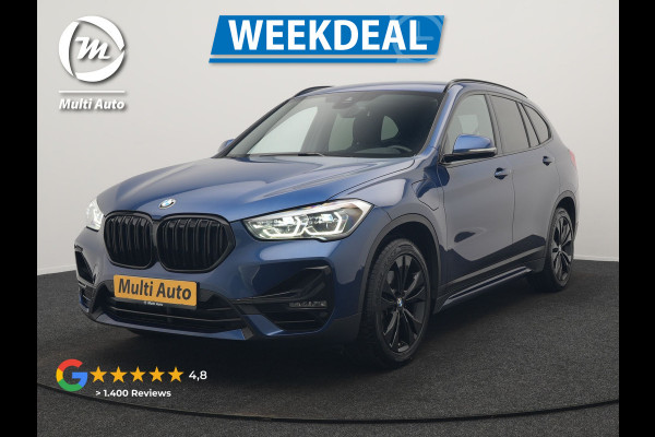 BMW X1 xDrive25e Sportline PHEV 221pk Dealer O.H. | Trekhaak Afn. | Camera | Adaptive LED | Hifi Sound | Sportstoelen Verwarmd | Sfeerverlichting | Apple Carplay | Navigatie | DAB | Cruise Control | Plug In Hybrid |