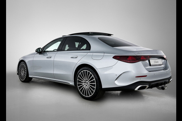 Mercedes-Benz E-Klasse 300 e Sport Edition | Nightpakket | Parkeerpakket | Memorypakket | Trekhaak | Panoramaschuifdak | 360° camera | 20-inch multispaak AMG velgen | GUARD 360° | Warmtewerend, donkergetint glas |