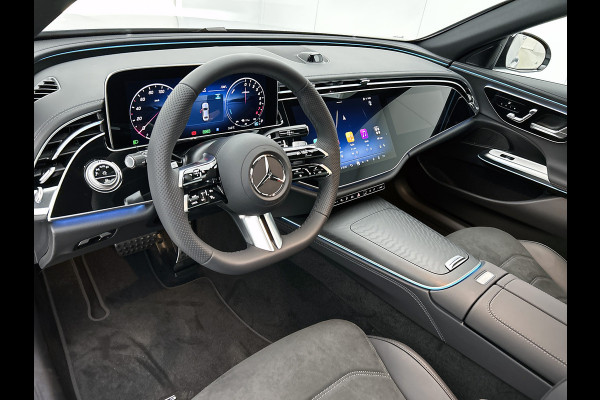 Mercedes-Benz E-Klasse 300 e Sport Edition | Nightpakket | Parkeerpakket | Memorypakket | Trekhaak | Panoramaschuifdak | 360° camera | 20-inch multispaak AMG velgen | GUARD 360° | Warmtewerend, donkergetint glas |