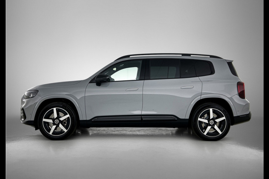 Mercedes-Benz Glb 200 Business Solution AMG 7p. 58 kWh | Premium Plus pakket | Winterpakket | Nightpakket | Parkeerpakket | Trekhaak | Sportstoelen | GUARD 360° | Vast panoramadak | Burmester® 3D surround sound system | 19” vijfspaaks AMG-velgen |