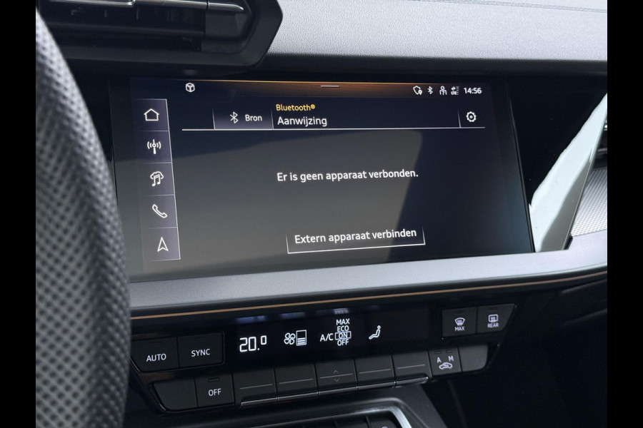Audi A3 Sportback 45 TFSI e S edition Competition 272pk PHEV| 8.000KM!  | INCL. BTW | 143km RANGE WLTP!! | ADD. CRUISE | PANORAMADAK | FABRIEKSGARANTIE t/m 04-2027| MEGA COMPLETE AUTO| S-LINE BINNEN + BUITEN| LEDER|