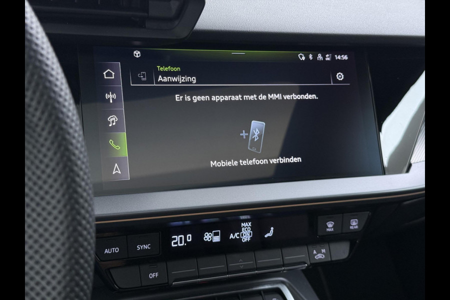 Audi A3 Sportback 45 TFSI e S edition Competition 272pk PHEV| 8.000KM!  | INCL. BTW | 143km RANGE WLTP!! | ADD. CRUISE | PANORAMADAK | FABRIEKSGARANTIE t/m 04-2027| MEGA COMPLETE AUTO| S-LINE BINNEN + BUITEN| LEDER|