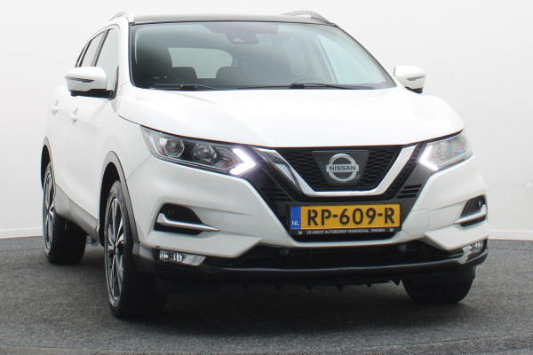 Nissan QASHQAI 1.2 N-Connecta Panoramadak, 360° Camera, Cruise, Bluetooth, Rijstrooksenor, PDC, 18''