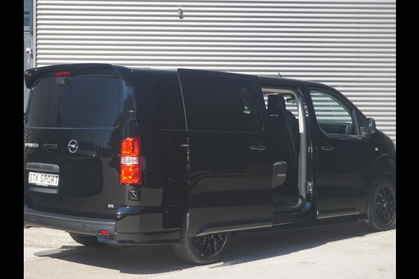 Opel Vivaro-e Dubbele Cabine 75kWh | STX Sport | Mooiste  bus van NL (!) | Lederen bekleding | Spoilerpakket | 18 inch Lichtmetalen velgen | Dynamic Comfort NAV Pakket | Winterpakket | 2x schuifdeur | Betimmering | Comfortstoelen |