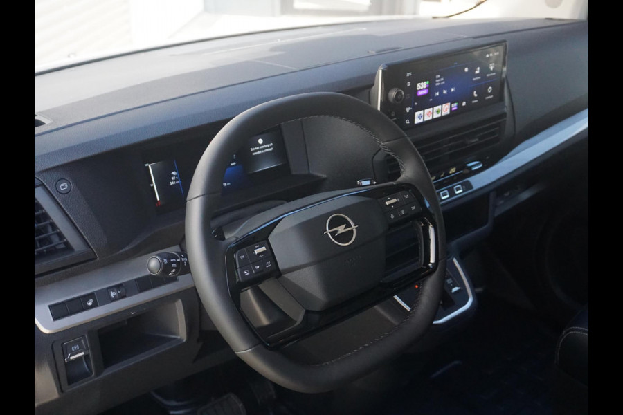 Opel Vivaro-e Dubbele Cabine 75kWh | STX Sport | Mooiste  bus van NL (!) | Lederen bekleding | Spoilerpakket | 18 inch Lichtmetalen velgen | Dynamic Comfort NAV Pakket | Winterpakket | 2x schuifdeur | Betimmering | Comfortstoelen |