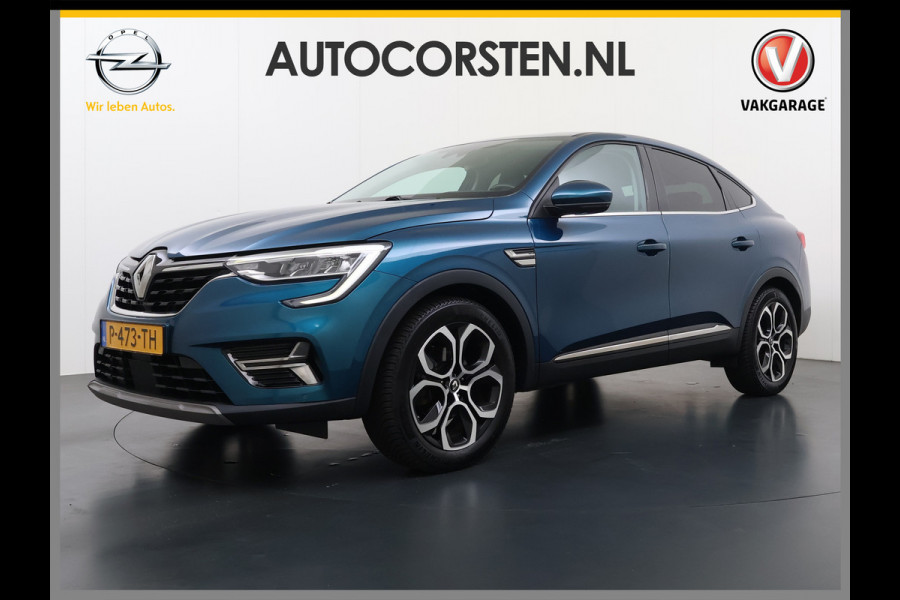 Renault Arkana 1.6 E-Tech Hybrid 145PK Automaat Trekhaak Adap.Cruise Navi Camera Ecc Apple Carplay Android Auto Intens Regen-Lichtsensor Lmv 18" Privacy Glas Pdc Bluetooth DAB Lane Assist Isofix Origineel Nederlandse Auto