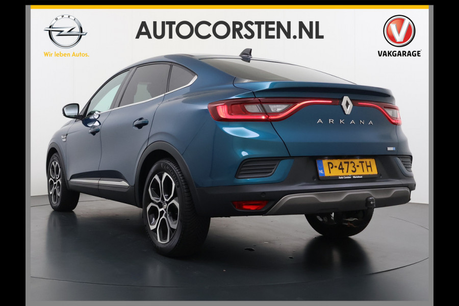 Renault Arkana 1.6 E-Tech Hybrid 145PK Automaat Trekhaak Adap.Cruise Navi Camera Ecc Apple Carplay Android Auto Intens Regen-Lichtsensor Lmv 18" Privacy Glas Pdc Bluetooth DAB Lane Assist Isofix Origineel Nederlandse Auto