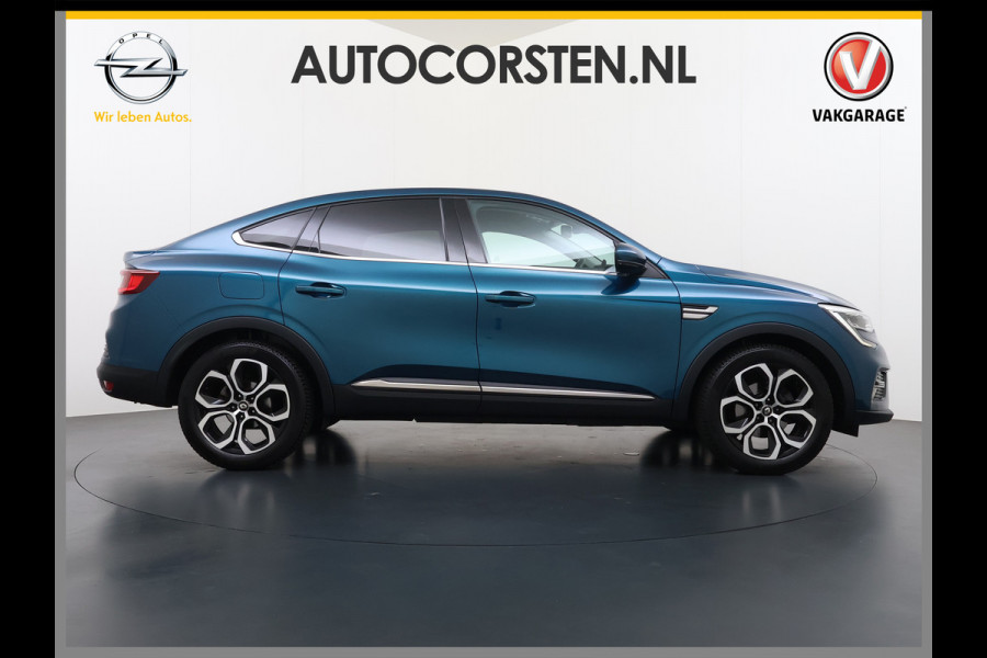 Renault Arkana 1.6 E-Tech Hybrid 145PK Automaat Trekhaak Adap.Cruise Navi Camera Ecc Apple Carplay Android Auto Intens Regen-Lichtsensor Lmv 18" Privacy Glas Pdc Bluetooth DAB Lane Assist Isofix Origineel Nederlandse Auto