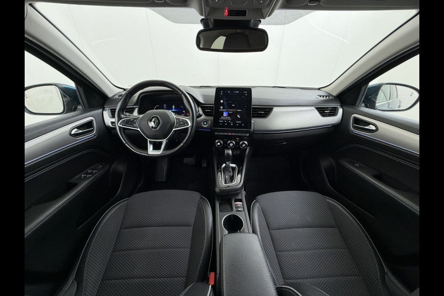 Renault Arkana 1.6 E-Tech Hybrid 145PK Automaat Trekhaak Adap.Cruise Navi Camera Ecc Apple Carplay Android Auto Intens Regen-Lichtsensor Lmv 18" Privacy Glas Pdc Bluetooth DAB Lane Assist Isofix Origineel Nederlandse Auto