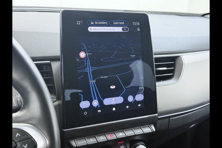 Renault Arkana 1.6 E-Tech Hybrid 145PK Automaat Trekhaak Adap.Cruise Navi Camera Ecc Apple Carplay Android Auto Intens Regen-Lichtsensor Lmv 18" Privacy Glas Pdc Bluetooth DAB Lane Assist Isofix Origineel Nederlandse Auto