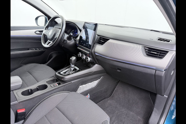 Renault Arkana 1.6 E-Tech Hybrid 145PK Automaat Trekhaak Adap.Cruise Navi Camera Ecc Apple Carplay Android Auto Intens Regen-Lichtsensor Lmv 18" Privacy Glas Pdc Bluetooth DAB Lane Assist Isofix Origineel Nederlandse Auto
