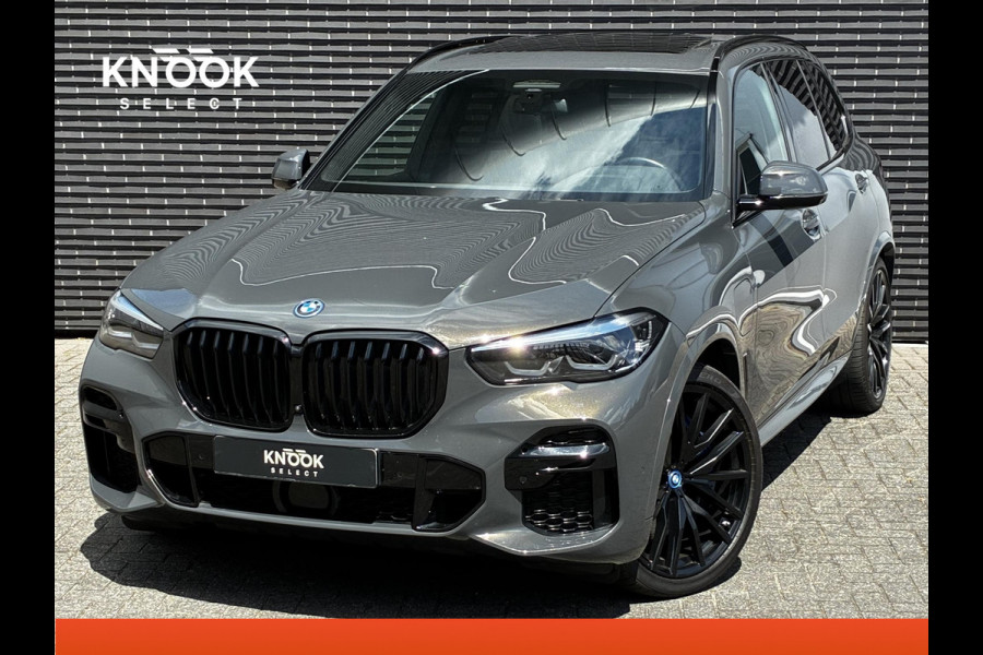 BMW X5 xDrive45e High Executive M Sport Pakket Automaat /  Live Cockpit Professional / Panoramadak / Driving Assistant Professional / Trekhaak / Luchtvering / Comfortstoelen / M Sportremsysteem / 22 Inch / Hifi / Parkeerhulpsysteem Plus