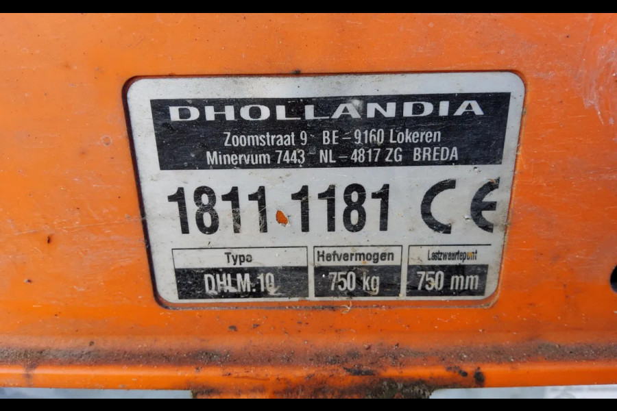 Renault Master 165 PK - VSP-41-H - OPENLAADBAK & LAADKLEP - EURO 6