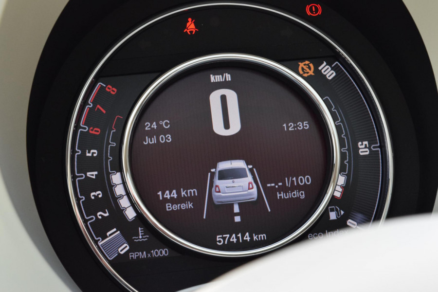 Fiat 500 0.9 TwinAir Turbo Collezione|Carplay|TFT|Clima