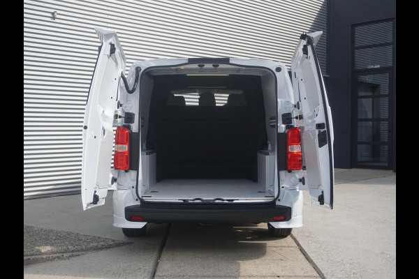 Opel Vivaro-e Dubbele Cabine 75kWh | STX Sport | Mooiste  bus van NL (!) | Lederen bekleding | Spoilerpakket | 18 inch Lichtmetalen velgen | Dynamic Comfort NAV Pakket | Winterpakket | 2x schuifdeur | Betimmering | Comfortstoelen |