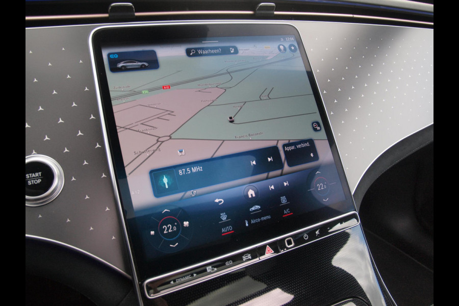 Mercedes-Benz EQE 350+ Launch Edition AMG Line 91 kWh | Panoramadak | Burmester | Camera | Sfeerverlichting | ACC |