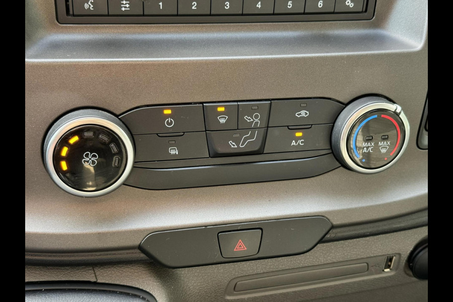 Ford Transit 130pk L2H2 Trend Airco Cruise Pdc 3 Zitplaatsen Usb Laadruimte beveiliging