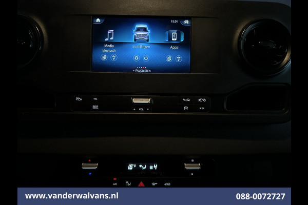 Mercedes-Benz Sprinter 314 CDI 143pk L2H1 Euro6 Airco | Camera | Apple Carplay | Trekhaak | Chauffeursstoel Android Auto, Bijrijdersbank