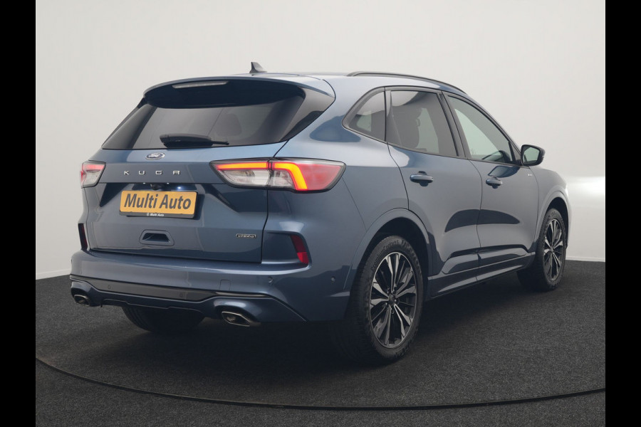Ford Kuga 2.5 ST-Line X PHEV 225pk Dealer O.H. | Trekhaak Af Fabriek | Adaptive Cruise | 360 Camera | Bang & Olufsen | Alcantara Sportstoelen Verwarmd | Stuurverwarmd | Keyless | Blis | Apple Carplay | Navigatie | DAB | Plug In Hybrid |