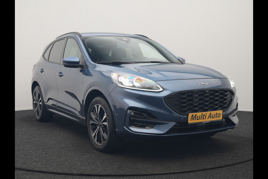 Ford Kuga 2.5 ST-Line X PHEV 225pk Dealer O.H. | Trekhaak Af Fabriek | Adaptive Cruise | 360 Camera | Bang & Olufsen | Alcantara Sportstoelen Verwarmd | Stuurverwarmd | Keyless | Blis | Apple Carplay | Navigatie | DAB | Plug In Hybrid |