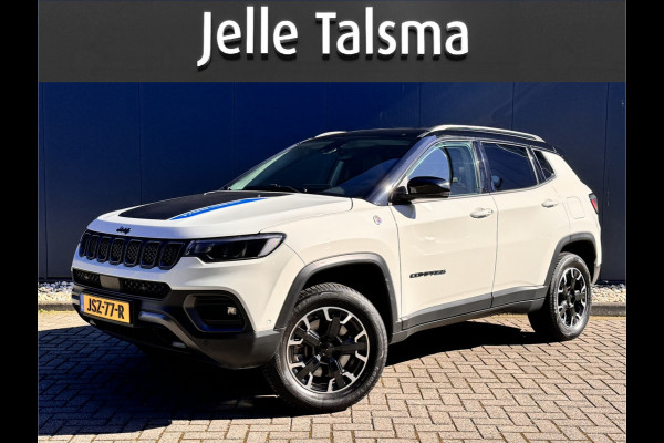 Jeep Compass 4xe 240 Plug-in Hybrid Electric Trailhawk | Camera | Leder | Apple Carplay/Android Auto | Navigatie | Cruise control