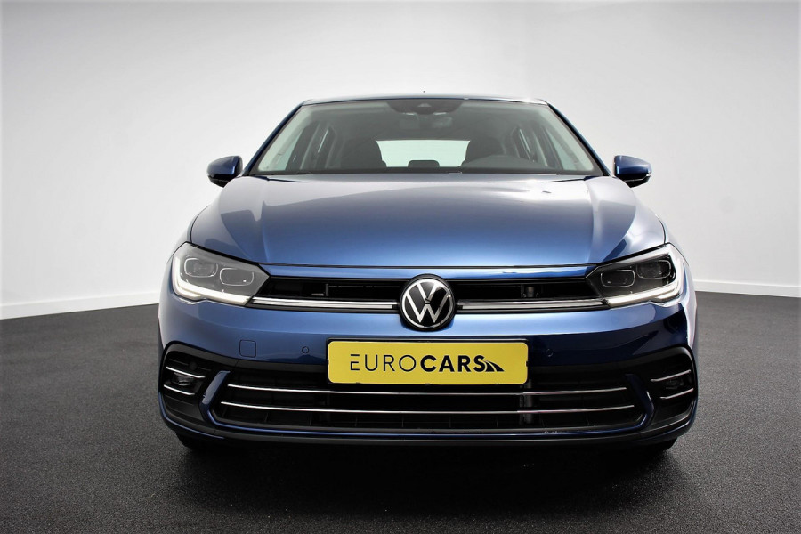 Volkswagen Polo 1.0 TSI DSG Style Navigatie Climate Control Adaptieve Cruise Control Camera Lane Assist LED Matrix DAB Parkeer sensoren Apple Carplay/ Android Auto