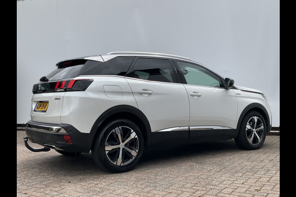 Peugeot 3008 1.6 181PK GT Line Automaat Trekhaak Pano Leer Adap.Cruise 360° Carplay Voll.Onderhouden BOMVOL!