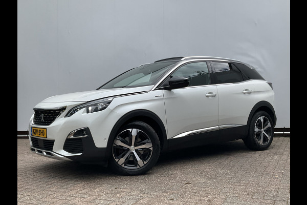 Peugeot 3008 1.6 181PK GT Line Automaat Trekhaak Pano Leer Adap.Cruise 360° Carplay Voll.Onderhouden BOMVOL!