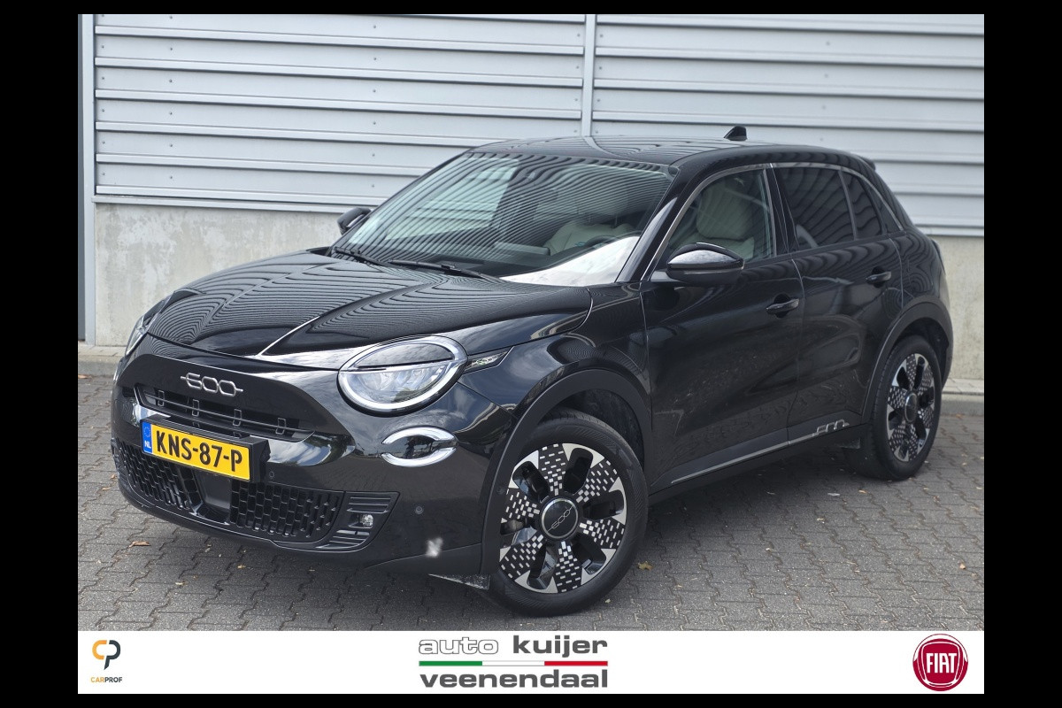 Fiat 600 105PK Hybrid La Prima | Massagestoel | Leder | Full options |
