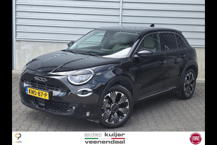 Fiat 600 105PK Hybrid La Prima | Massagestoel | Leder | Full options |