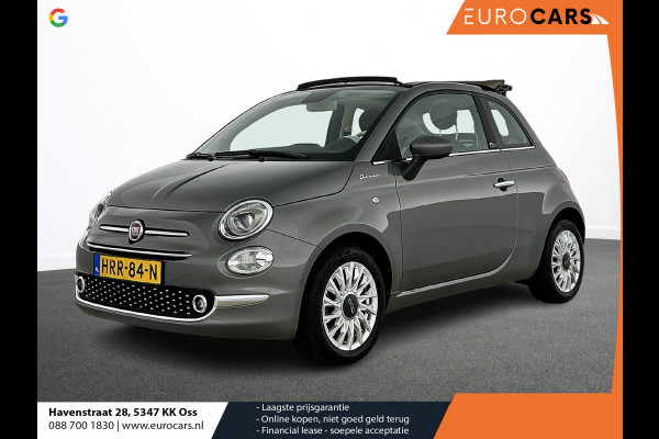 Fiat 500C 1.0 Hybrid Dolcevita Cabriolet Climate Control Sportstoelen Parkeersensoren achter Cruise Control DAB Lichtmetalen Velgen