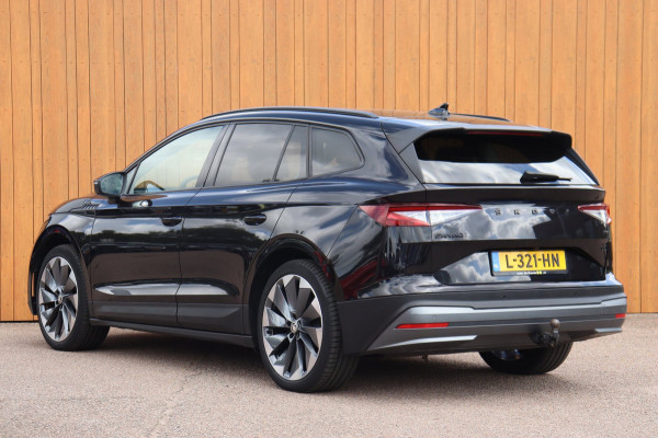 Škoda ENYAQ iV 60 Sportline schuifdak el.trekhaak camera's leer+mem+vw org.NL 93,53% travel assist