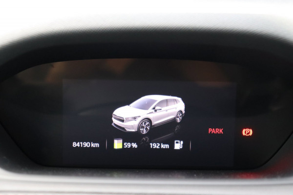 Škoda ENYAQ iV 60 Sportline schuifdak el.trekhaak camera's leer+mem+vw org.NL 93,53% travel assist