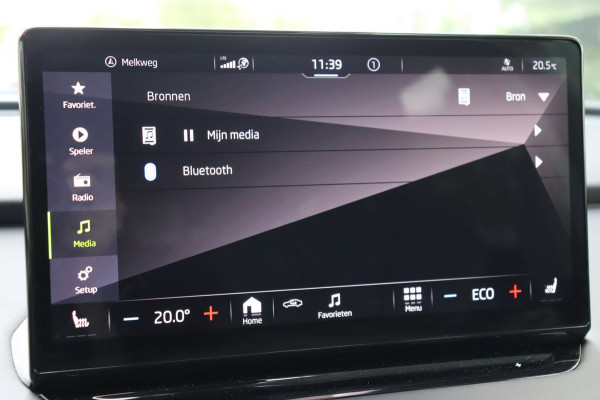 Škoda ENYAQ iV 60 Sportline schuifdak el.trekhaak camera's leer+mem+vw org.NL 93,53% travel assist