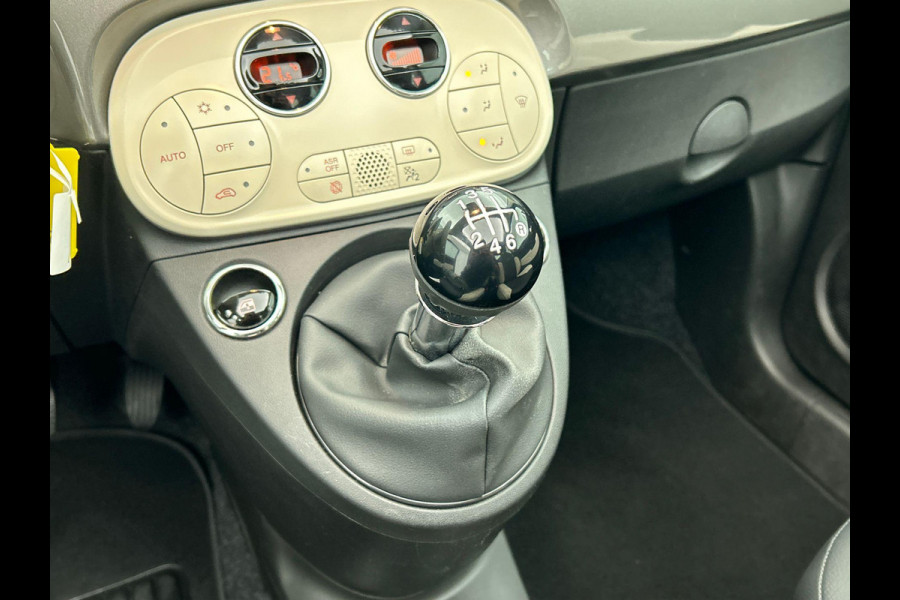 Fiat 500C 1.0 Hybrid Dolcevita Cabriolet Climate Control Sportstoelen Parkeersensoren achter Cruise Control DAB Lichtmetalen Velgen