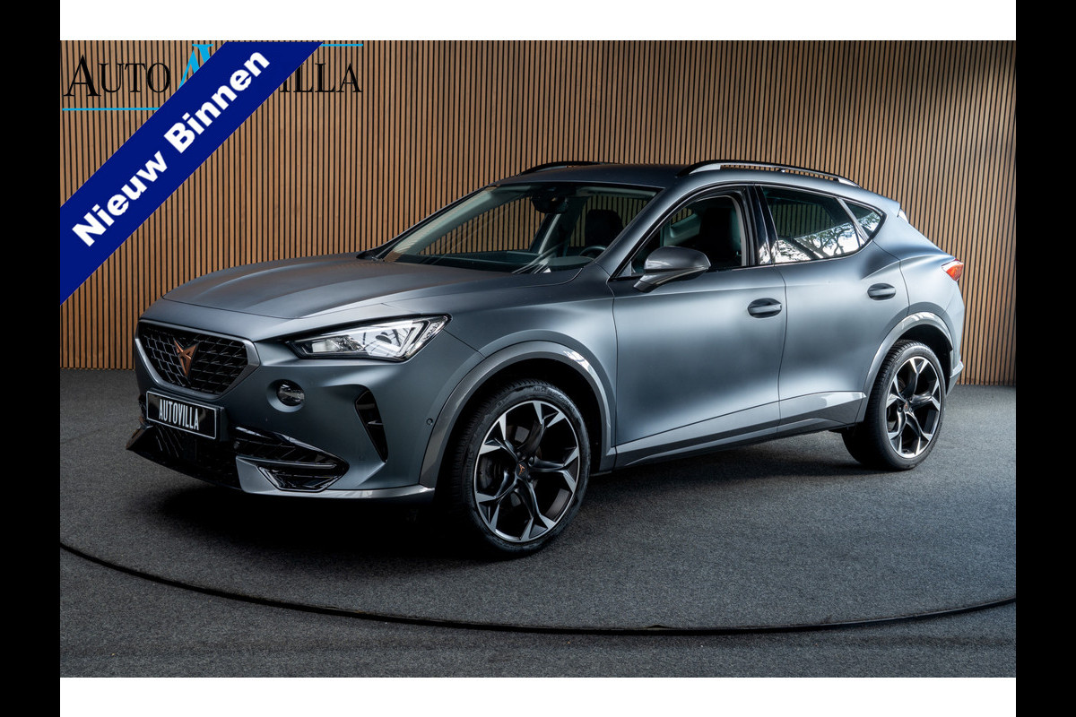 CUPRA Formentor 1.5 TSI Leer Camera ACC PDC Elektr. bedienbare achterklep Stuurverwarming Navi Climate voor & achter Stoelverwarming Virtual cockpit Keyless Entry & Go LM velgen