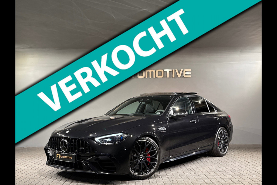 Mercedes-Benz C-Klasse AMG 63 S E Performance Pano|HuD|Memory