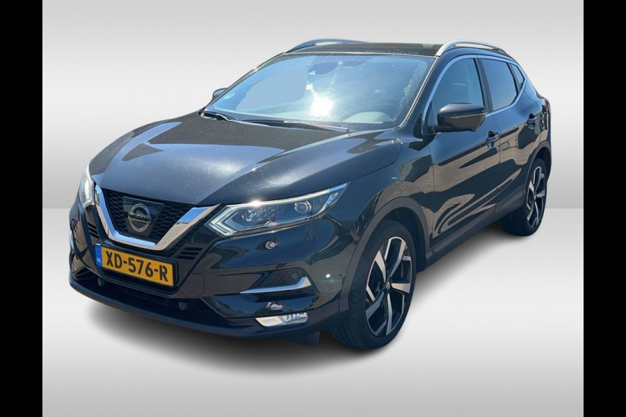 Nissan QASHQAI 1.2 Tekna / Trekhaak / Panoramadak / 360Camera / 19'' / Navigatie / Keyless / Stoelverwarming / DAB / Cruise Control