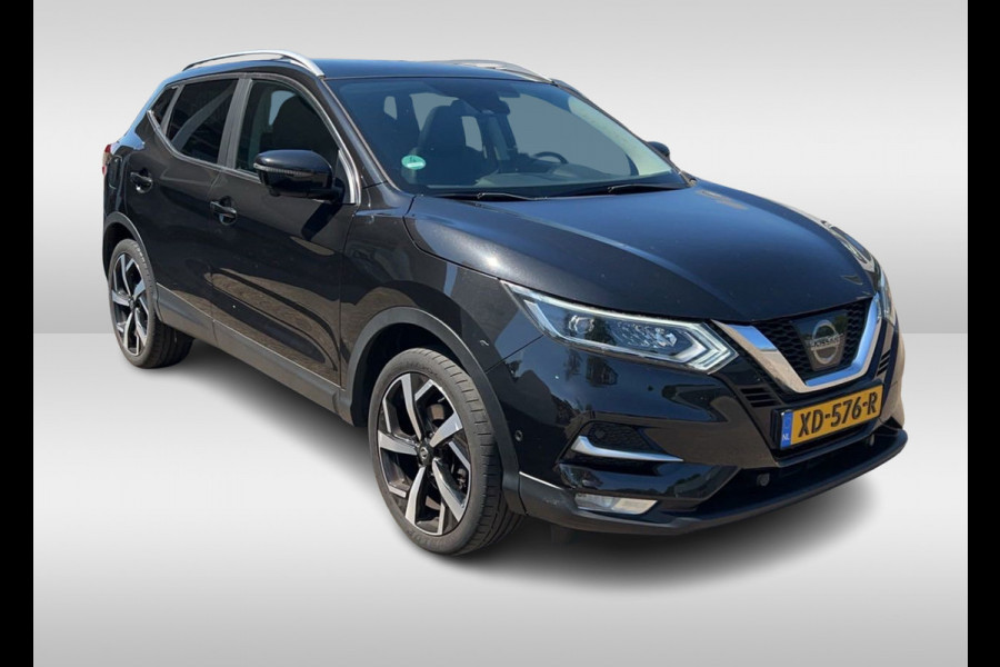 Nissan QASHQAI 1.2 Tekna / Trekhaak / Panoramadak / 360Camera / 19'' / Navigatie / Keyless / Stoelverwarming / DAB / Cruise Control