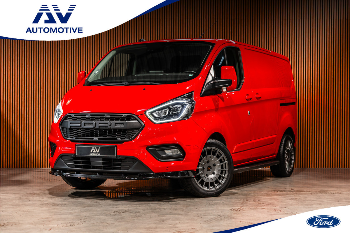 Ford Transit Custom 2.0 TDCI 170 Pk | Raptor Edition | L+R Schuifdeur | Bi-Xenon | Camera | CarPlay | Trekhaak | Nieuwe APK | Stoelverwarming | PDC V+A