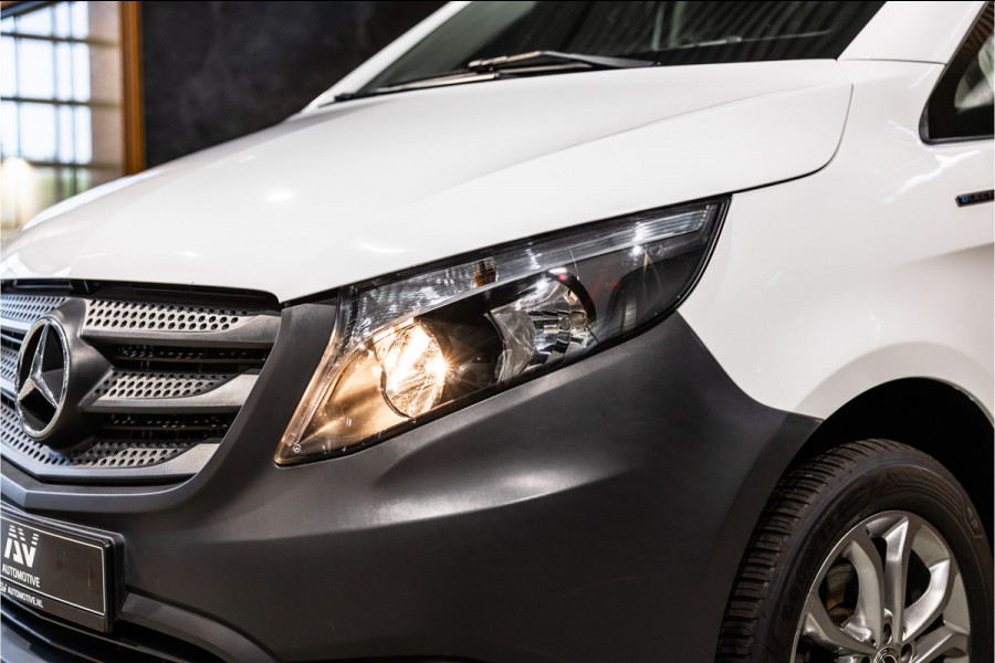 Mercedes-Benz Vito eVito Lang | Camera | Navigatie | Stoelverwarming | Airco | 3 zitter | Betimmering | Nieuwe APK | Zero emission | E-vito