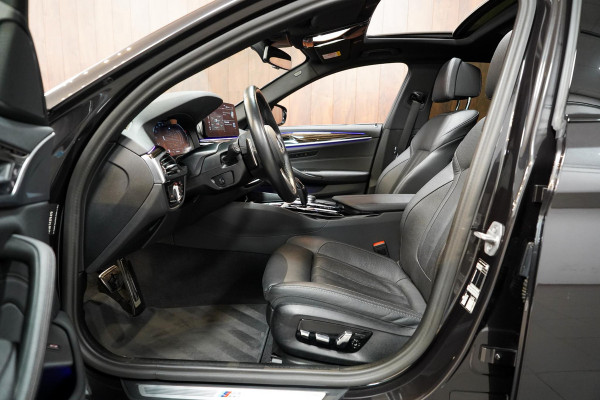 BMW 5 Serie 530i M-Sport M Sport|Pano|Leder|HUD|Dealer onderhouden