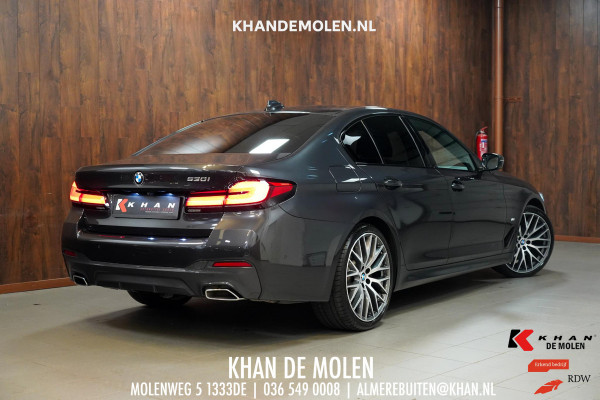 BMW 5 Serie 530i M-Sport M Sport|Pano|Leder|HUD|Dealer onderhouden