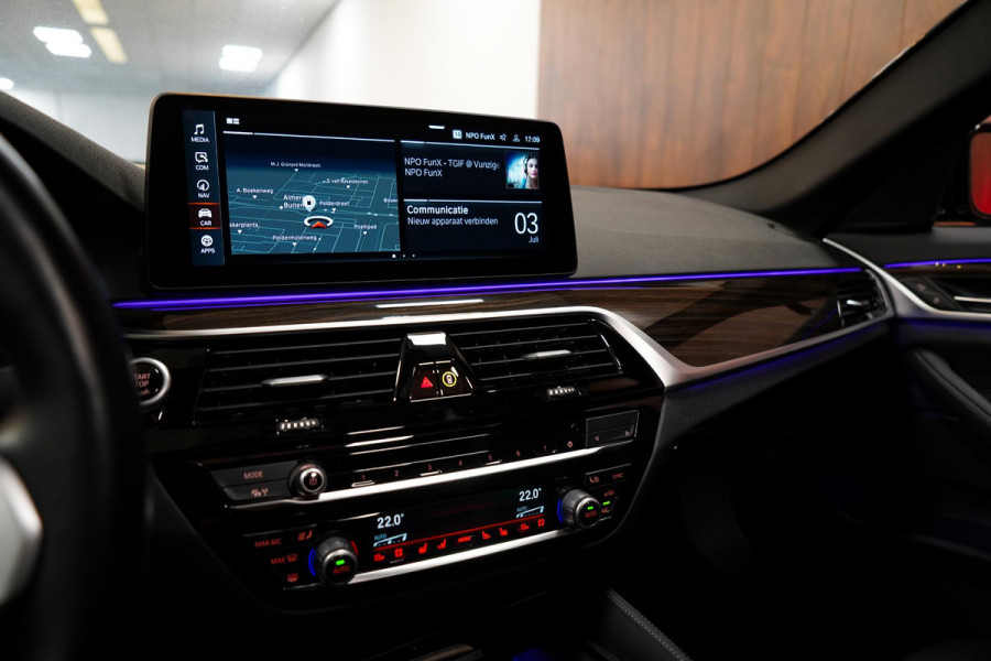 BMW 5 Serie 530i M-Sport M Sport|Pano|Leder|HUD|Dealer onderhouden