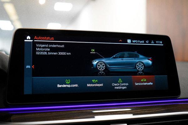 BMW 5 Serie 530i M-Sport M Sport|Pano|Leder|HUD|Dealer onderhouden