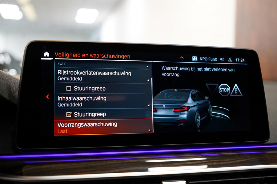 BMW 5 Serie 530i M-Sport M Sport|Pano|Leder|HUD|Dealer onderhouden