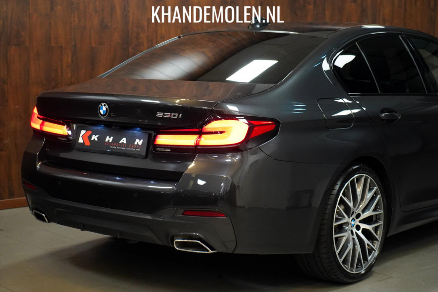 BMW 5 Serie 530i M-Sport M Sport|Pano|Leder|HUD|Dealer onderhouden