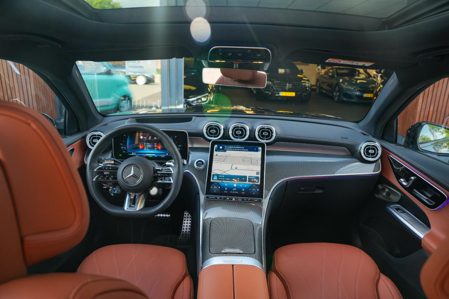 Mercedes-Benz GLC GLC 63 S AMG Burmester Memory AMG Track Pace Performance Panoramadak 360 Camera HUD