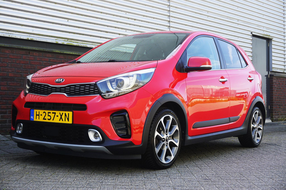 Kia Picanto 1.0 T-GDI 101PK X-Line/Dealeronderhoud/5-personen/ Metallic Shiny Red.